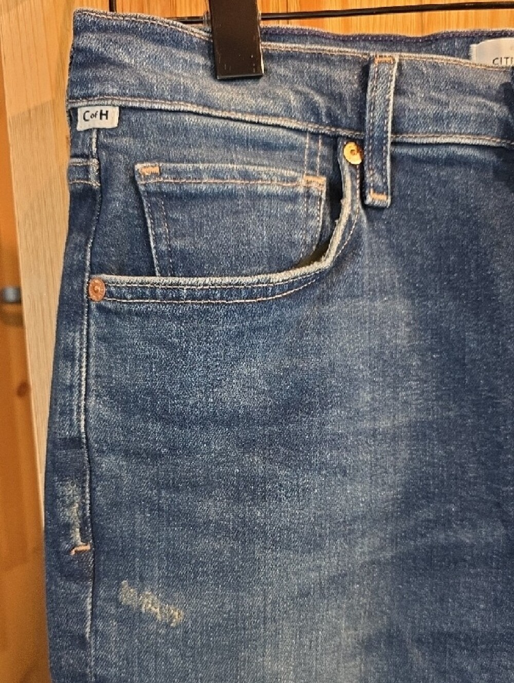 NEW $228 CITIZENS OF HUMANITY EMERSON STRETCH DENIM JEANS IN SKY LANTERN SIZE 27 - Picture 4 of 14
